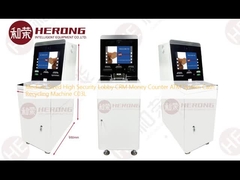 मध्यम आकार का उच्च सुरक्षा लॉबी सीआरएम मनी काउंटर एटीएम सिस्टम नकदी रीसाइक्लिंग मशीन सी03-एल