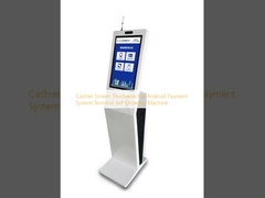 कैशियर स्क्रीन टच करने योग्य पॉस एंड्रॉइड पेमेंट सिस्टम टर्मिनल सेल्फ ऑर्डरिंग मशीन