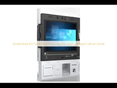 शटल कियोस्क K15 श्रृंखला उच्च प्रवाह क्षमता स्मार्ट बुद्धिमान स्व-सेवा कियोस्क