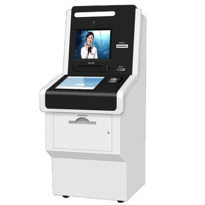 इंडोर 8ms सेल्फ सर्विस कियोस्क एटीएम बैंकिंग वर्चुअल टेलर मशीन