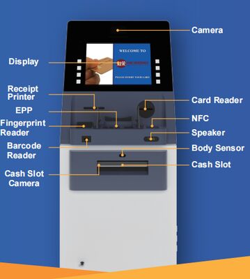 Automatic Teller Machine (ATM) A06L-Z Cash Machine Lobby User-friendly High Intelligent