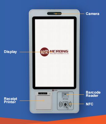 Cashless KIOSK-K35W User-friendly High Intelligent