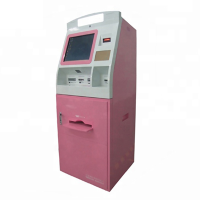 एलसीडी मॉनिटर के साथ 220V इंडोर सेल्फ सर्विस पेमेंट कियोस्क टर्मिनल मशीन