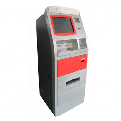 एलसीडी मॉनिटर के साथ 220V इंडोर सेल्फ सर्विस पेमेंट कियोस्क टर्मिनल मशीन